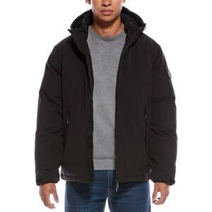 Noize Mens  Arturo Parka, Black